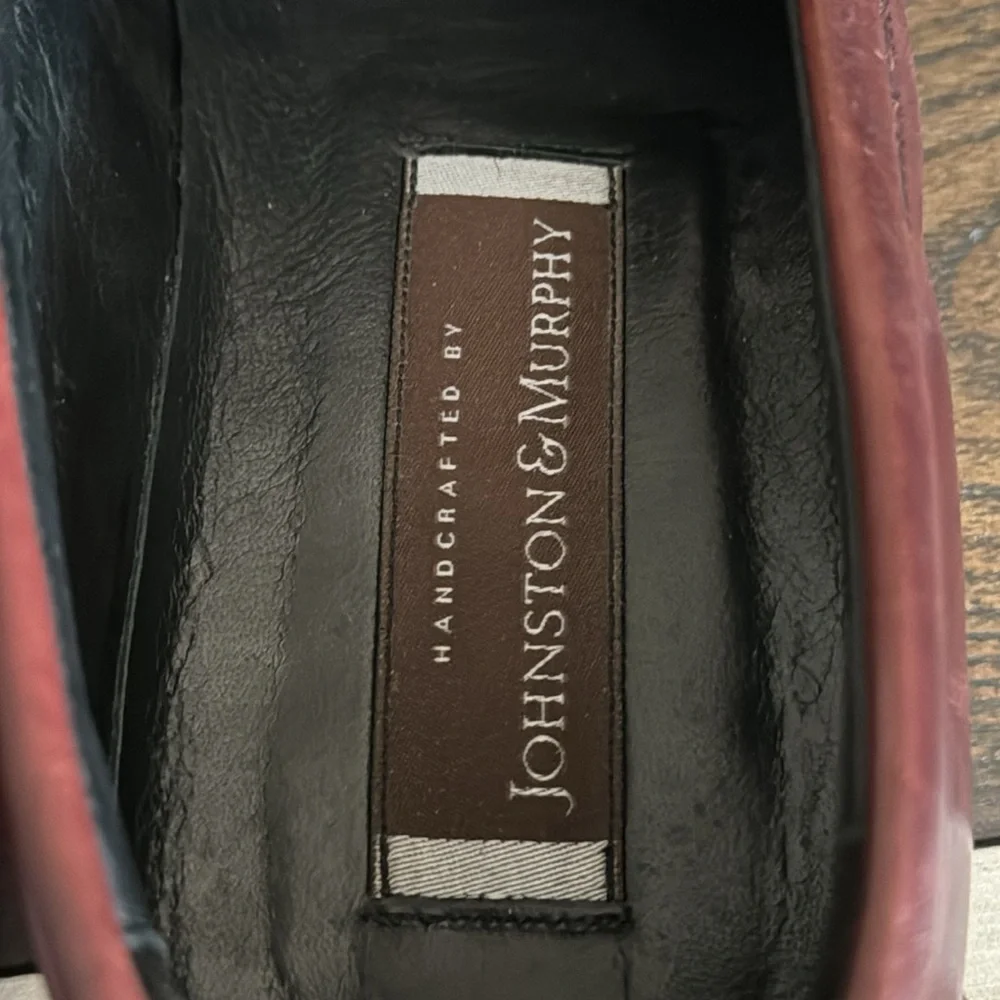Johnston & Murphy Men’s Hayes Tassel Loafers‎ Cognac Size 9.5M